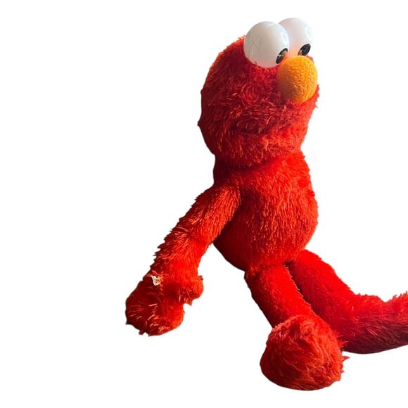 SESAME STREET ELMO Original Stuff Plush Animal 14" Cuddly Figure - Picture 5 of 9